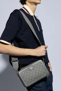 Gucci SZARY Torba do ręki ‘Ophidia Mini’