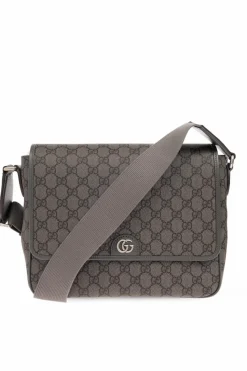 Gucci SZARY Torba na ramię ‘Ophidia Medium’