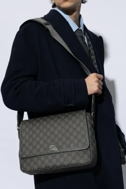 Gucci SZARY Torba na ramię ‘Ophidia Medium’