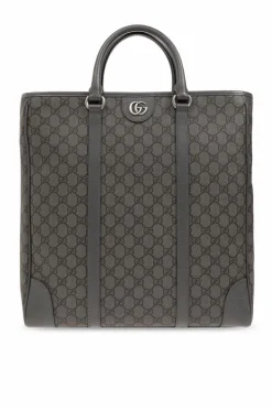 Gucci SZARY Torba ‘Ophidia Medium’ typu ‘shopper’