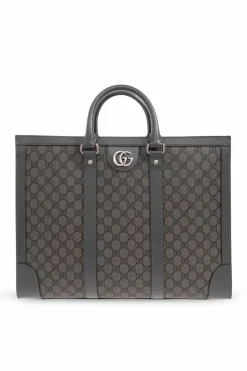 Gucci SZARY Torba ‘Ophidia Large’ typu ‘shopper’