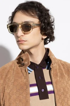 Gucci ŻÓŁTY Okulary przeciwsłoneczne