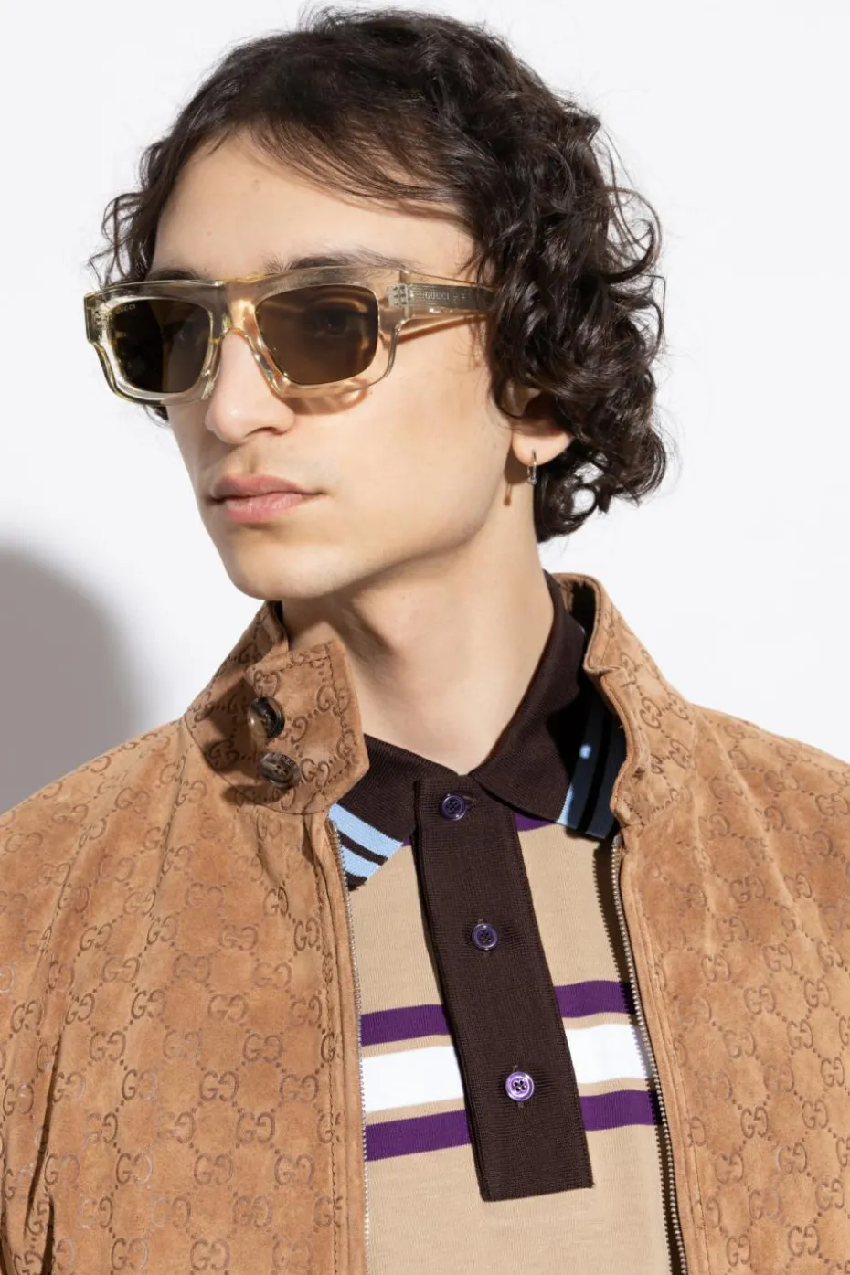 Gucci ŻÓŁTY Okulary przeciwsłoneczne