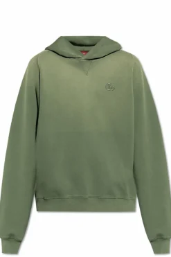 Gucci ZIELONY Bluza z logo