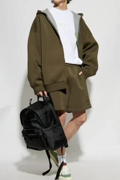 Gucci ZIELONY Bluza z wyszytym logo