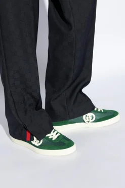 Gucci ZIELONY Buty sportowe z logo