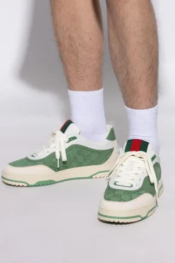 Gucci ZIELONY Buty sportowe `Re-Web`