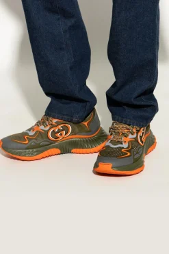 Gucci ZIELONY Buty sportowe z logo
