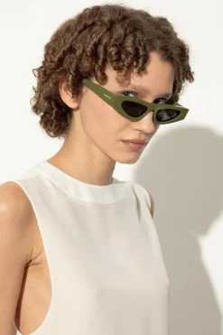 Gucci ZIELONY Okulary przeciwsłoneczne