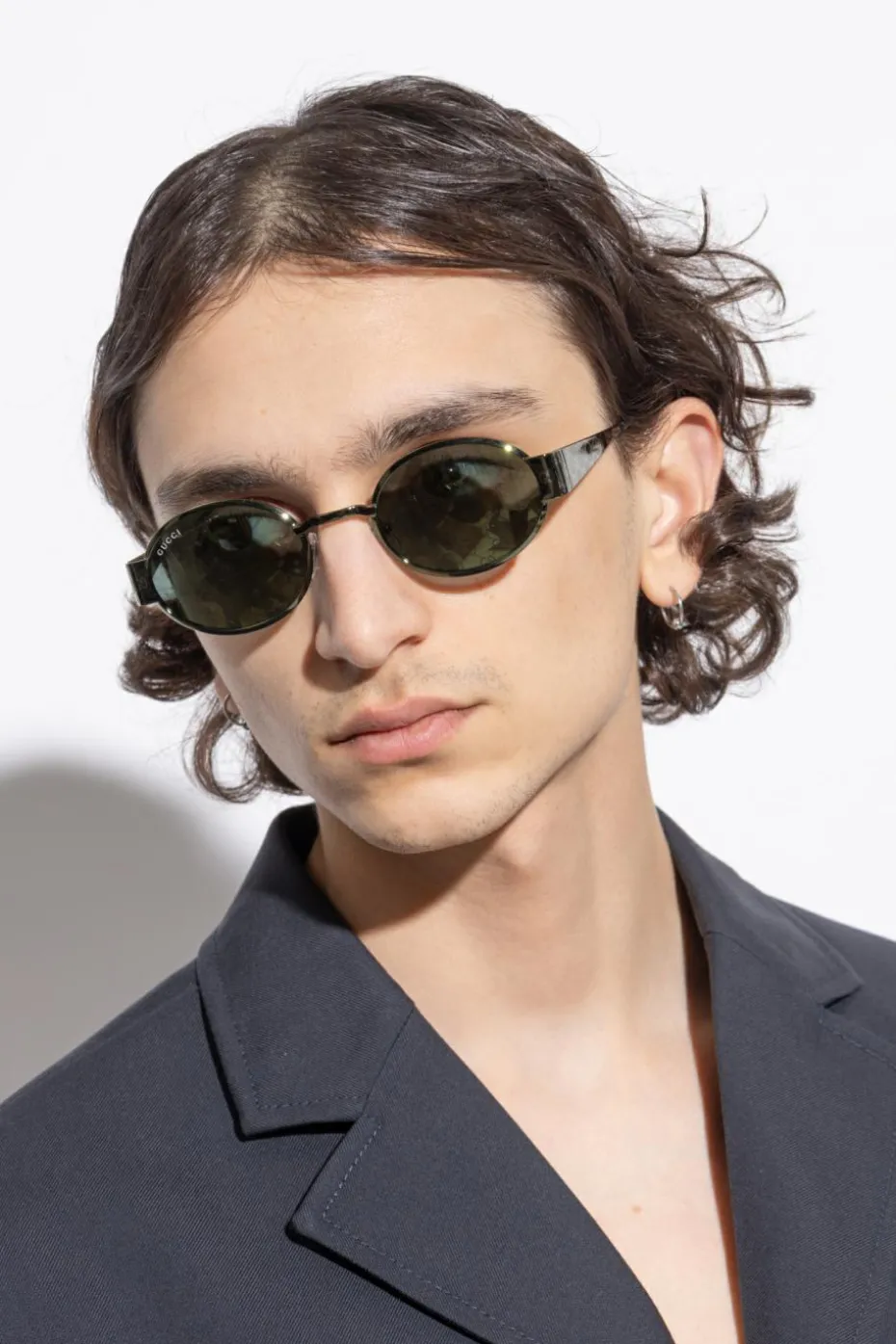 Gucci ZIELONY Okulary przeciwsłoneczne