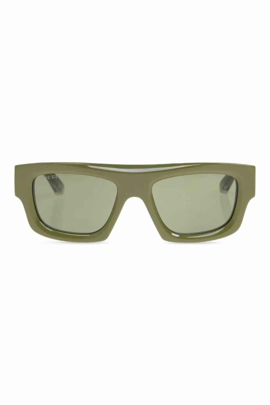 Gucci ZIELONY Okulary przeciwsłoneczne
