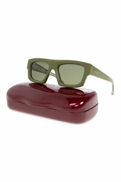 Gucci ZIELONY Okulary przeciwsłoneczne