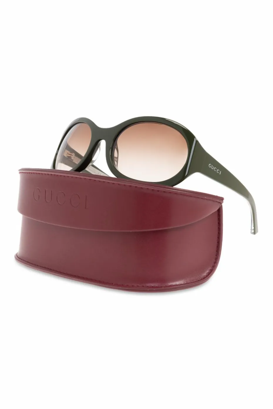 Gucci ZIELONY Okulary przeciwsłoneczne