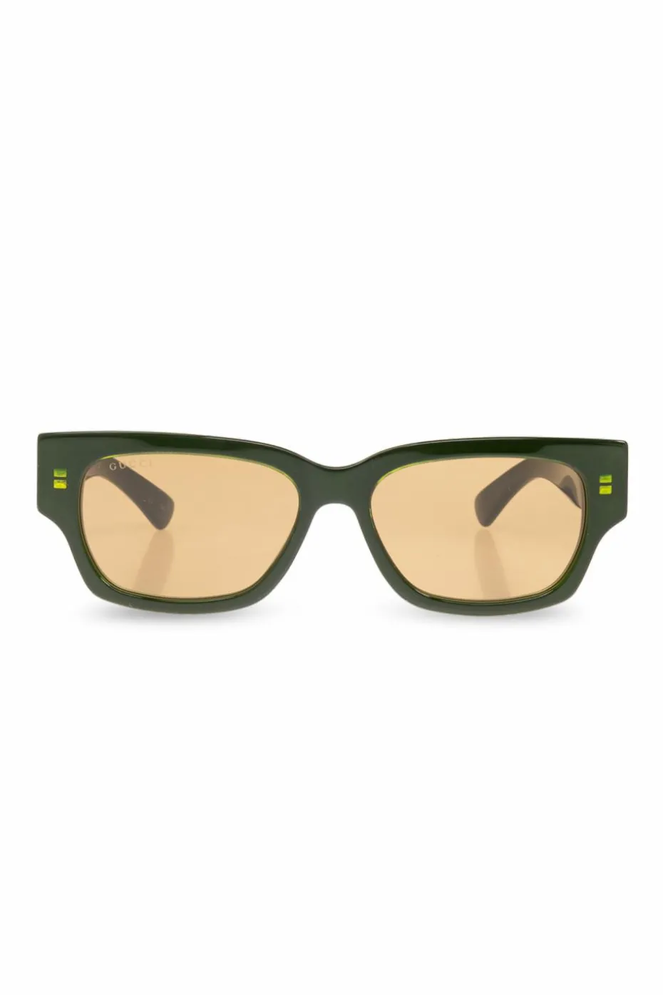 Gucci ZIELONY Okulary przeciwsłoneczne
