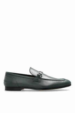 Gucci ZIELONY Skórzane buty