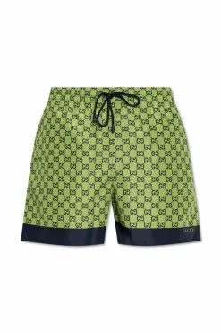 Gucci ZIELONY Szorty kąpielowe