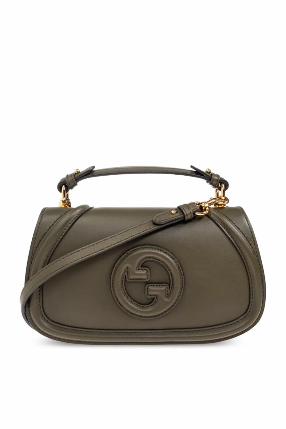 Gucci ZIELONY Torba do ręki `Blondie Medium`