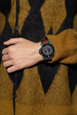 Gucci ZIELONY Zegarek ‘Dive’