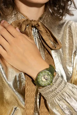 Gucci ZIELONY Zegarek ‘Gucci Dive’