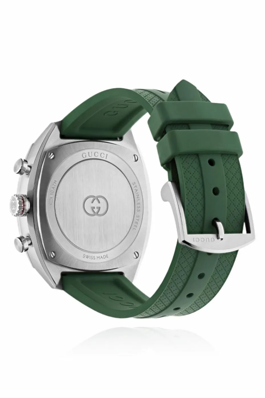 Gucci ZIELONY Zegarek z logo