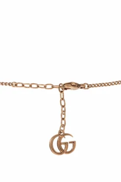Gucci ZŁOTY Naszyjnik z logo