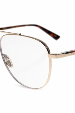 Gucci ZŁOTY Okulary korekcyjne