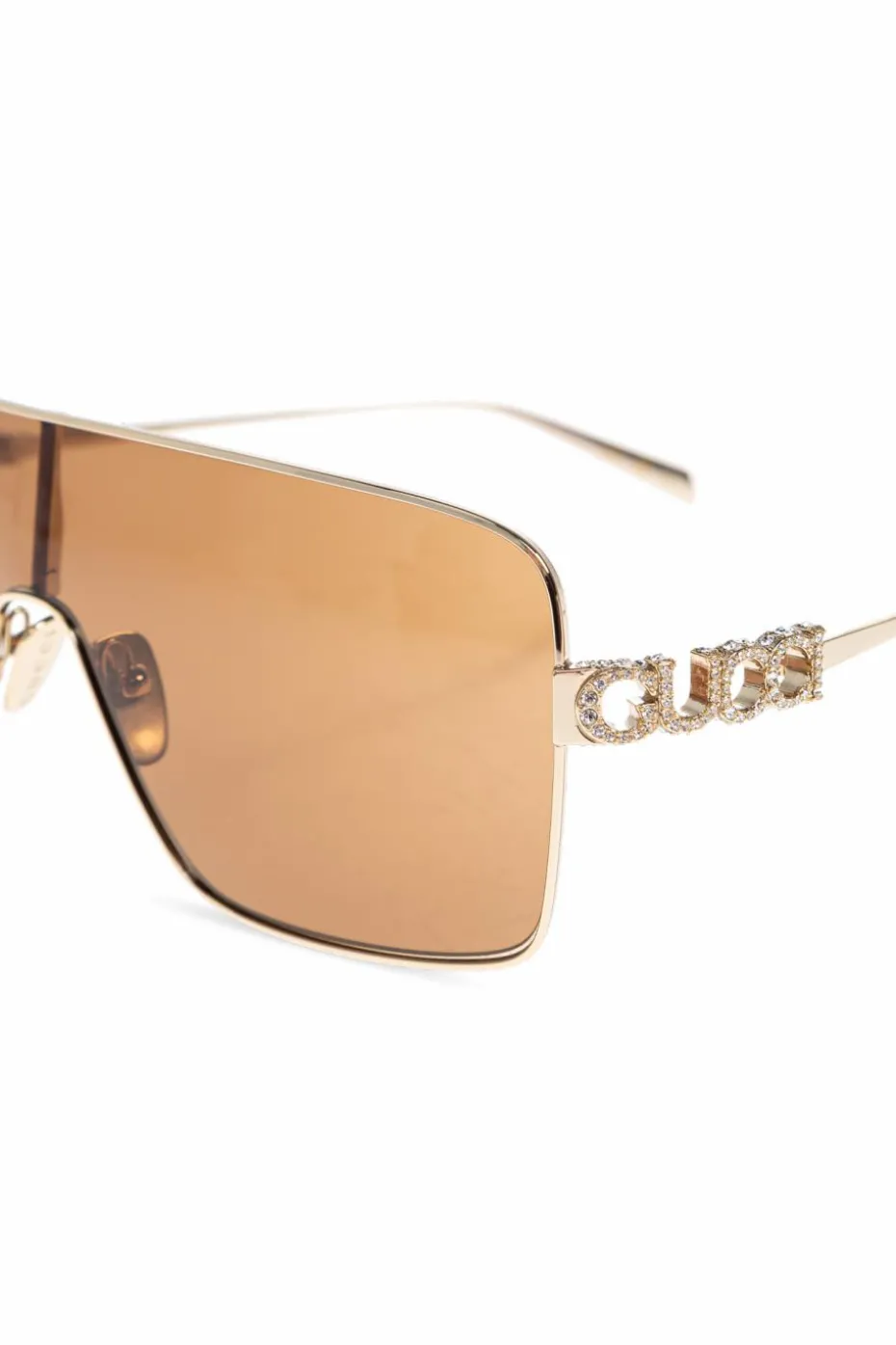 Gucci ZŁOTY Okulary przeciwsłoneczne