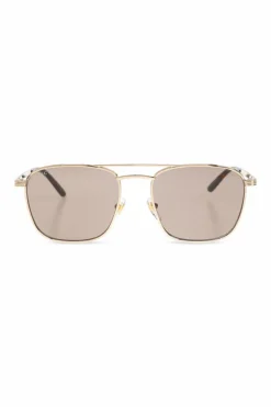 Gucci ZŁOTY Okulary przeciwsłoneczne