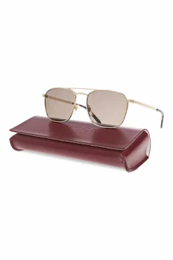 Gucci ZŁOTY Okulary przeciwsłoneczne