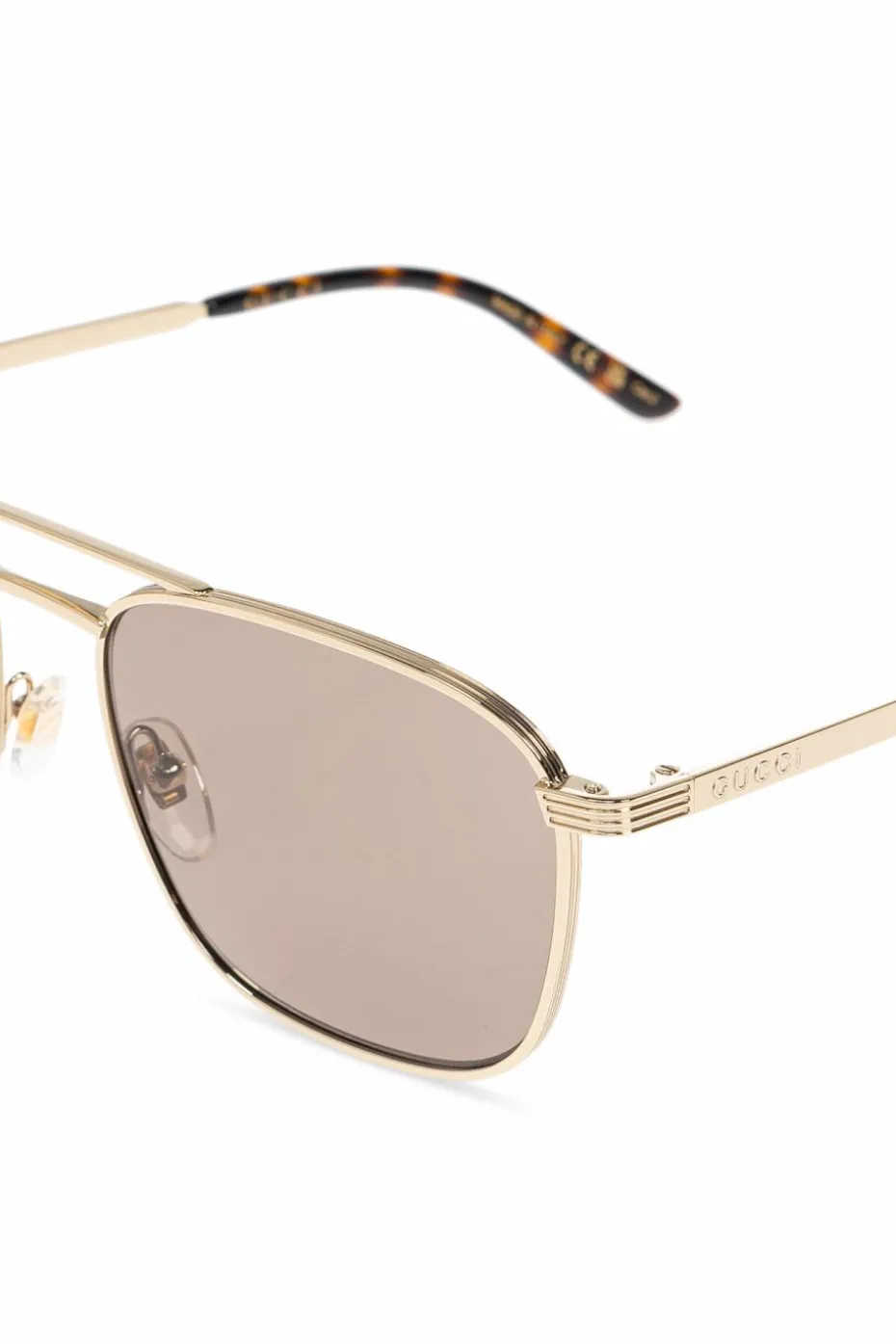 Gucci ZŁOTY Okulary przeciwsłoneczne