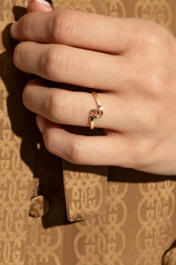 Gucci ZŁOTY Pierścień z żółtego złota