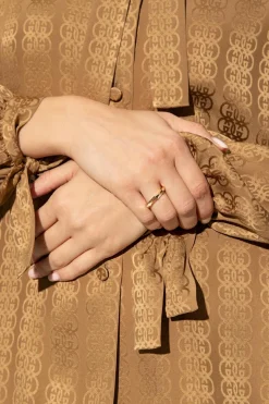 Gucci ZŁOTY Pierścień z żółtego złota