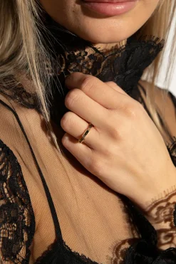 Gucci ZŁOTY Pierścień z żółtego złota