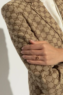 Gucci ZŁOTY Złoty pierścień