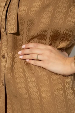 Gucci ZŁOTY Złoty pierścień