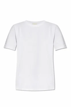 Hanro BIAŁY Bawełniany t-shirt