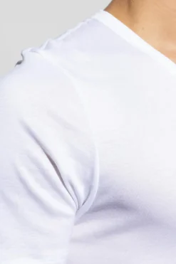Hanro BIAŁY T-shirt bieliźniany