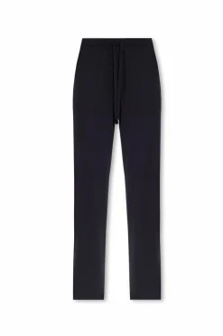 Hanro CZARNY Spodnie ‘Natural Wear’