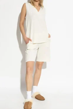 Hanro kremowy Szorty `Pure Comfort`