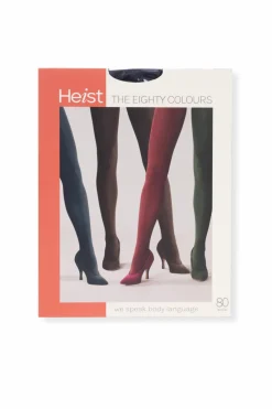 Heist Studios GRANATOWY Rajstopy `The Eighty Colours`