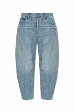 Helmut Lang jasnoniebieski Jeansy `Cocoon`