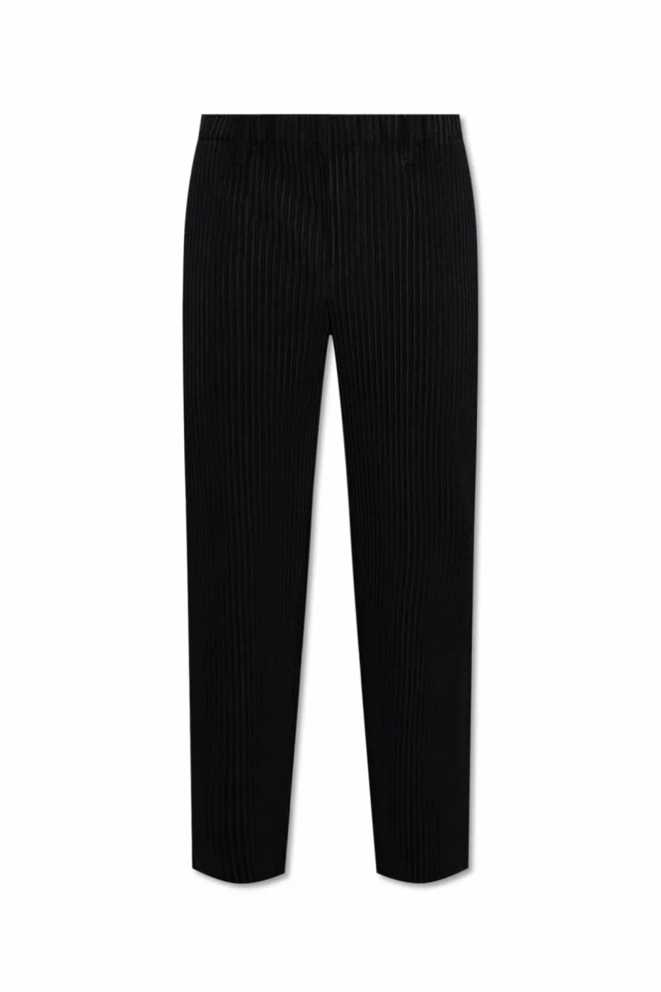 Homme Plissé Issey Miyake CZARNY Plisowane spodnie