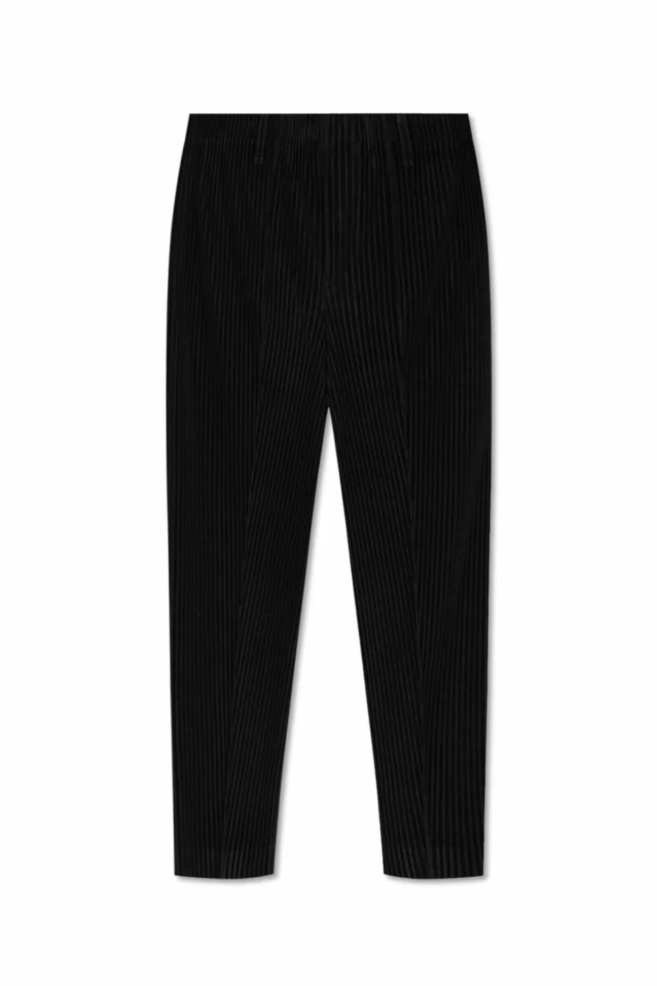 Homme Plissé Issey Miyake CZARNY Plisowane spodnie