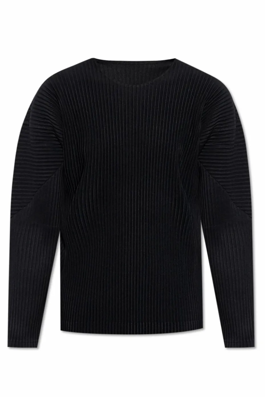 Homme Plissé Issey Miyake CZARNY Plisowana bluza