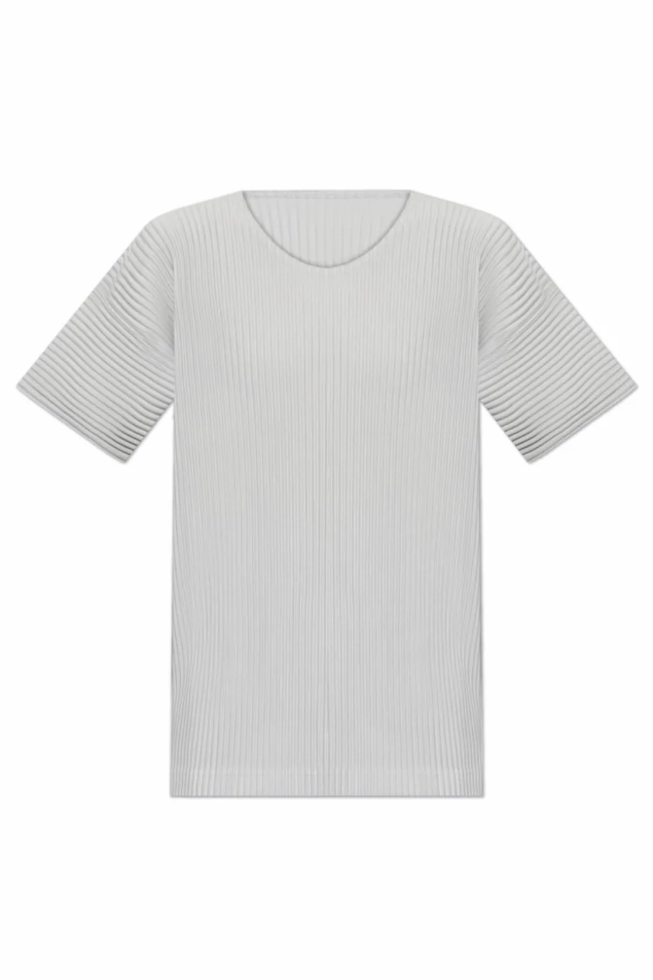 Homme Plissé Issey Miyake SZARY Plisowany t-shirt