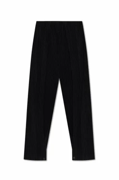 Homme Plissé Issey Miyake CZARNY Plisowane spodnie