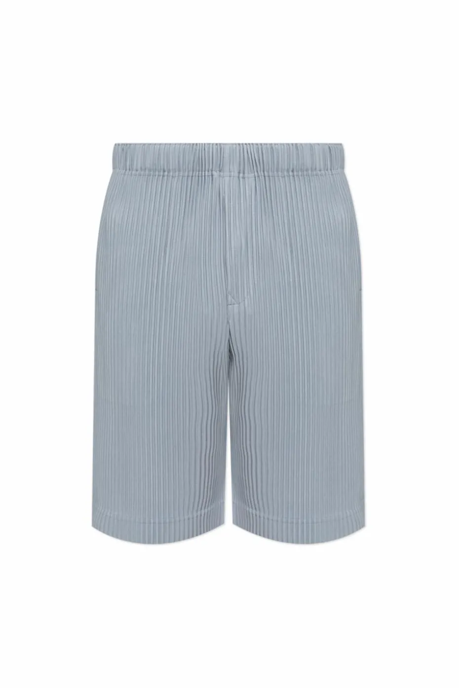 Homme Plissé Issey Miyake jasnoniebieski Plisowane szorty