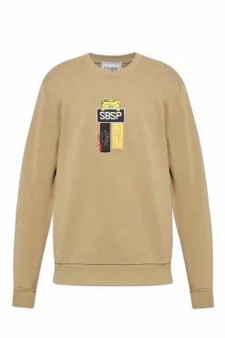 Iceberg beżowy Bluza z logo