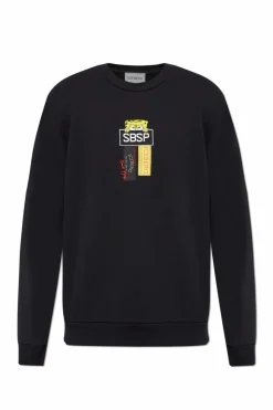 Iceberg CZARNY Bluza z logo