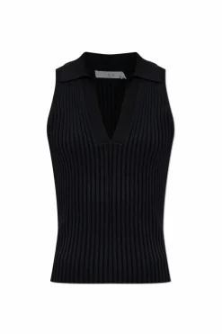 Iro CZARNY Top `Kenzie`